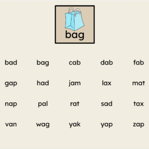 Orton-Gillingham Virtual Phonics Lesson: CVC short /a/ Words